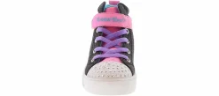 Athletic & Sneakers|SKECHERS Twinkle Toes Heart Steps Youth Girls’ (11-3) Light up Hi-Top Sneaker Black