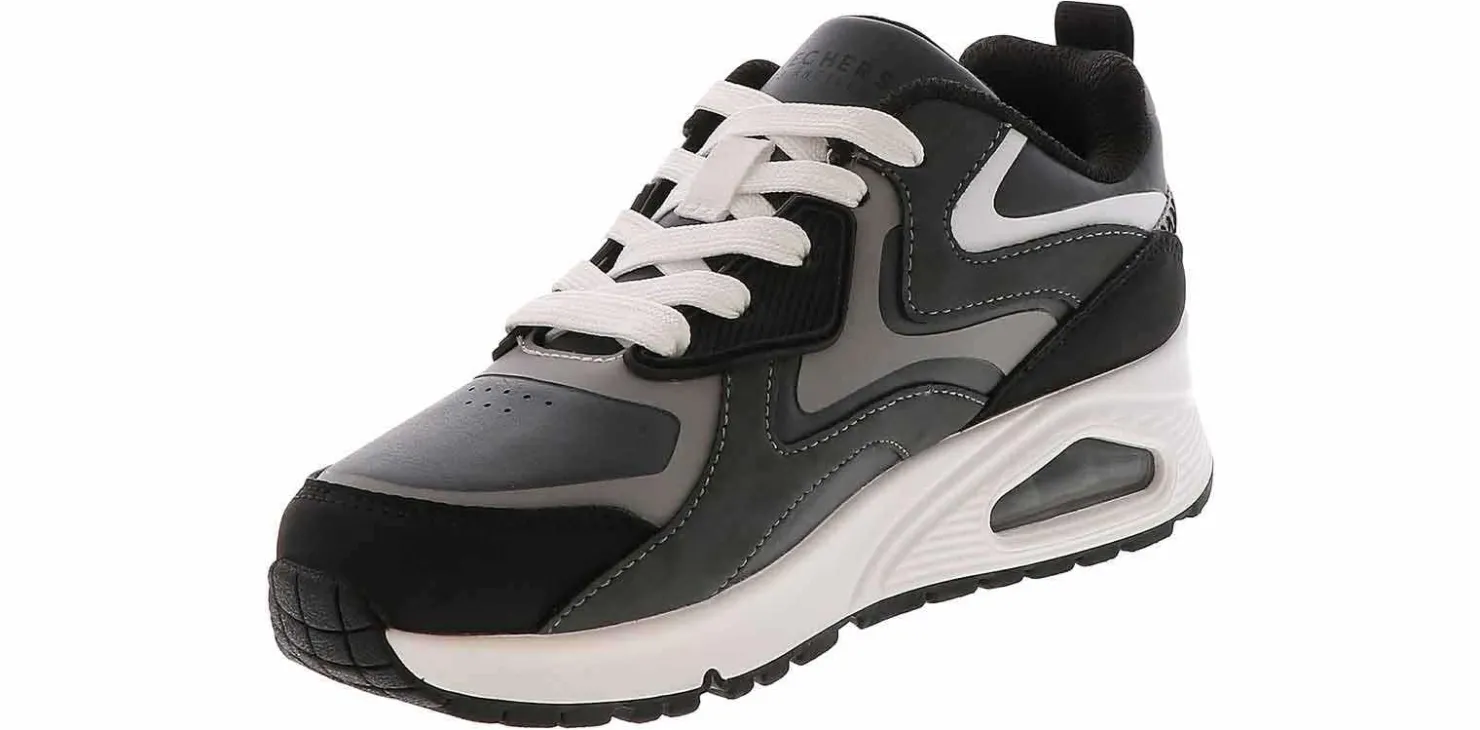 Athletic & Sneakers|Athletics & Sneakers|SKECHERS Uno Gen1 Color Surge Youth Kids’ (11-7) Athletic Shoe Black