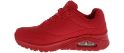 Athleisure & Casual|SKECHERS Uno Stand On Air Women’s Lifestyle Sneaker Red