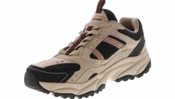 Walking Shoes|Athleisure & Casual|SKECHERS Vigor At Men’s Wide-Width Athletic Shoe Beige