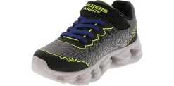 Athletics & Sneakers|SKECHERS Vortex 2 Youth Boys’ (11-4) Wide-Width Running Shoe Black