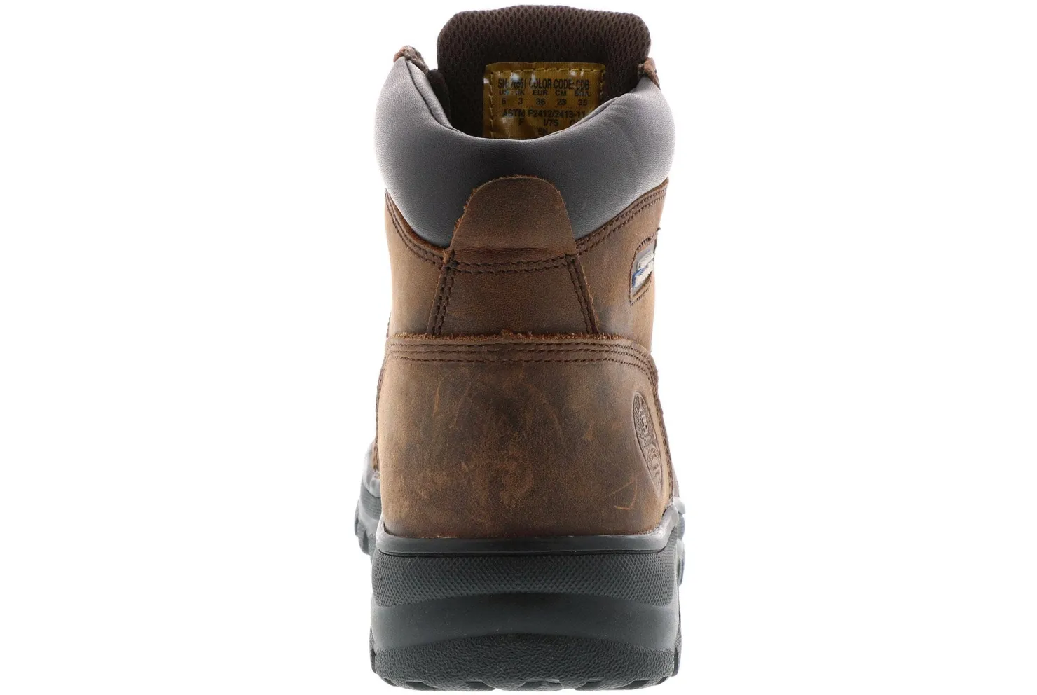 Safety Toe Boots|SKECHERS Workshire Peril Women's Steel Toe Work Boot Brown