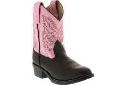 Boots|SMOKY MOUNTAIN Monterey Toddler Girls' (6-10) Western Boot Brown