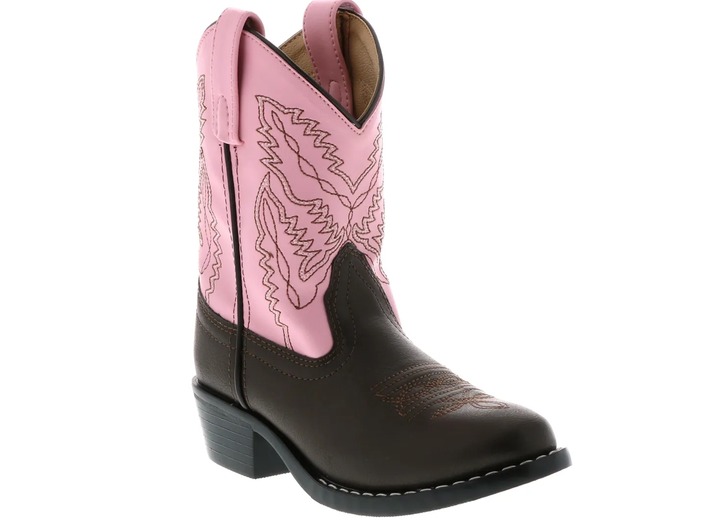 Boots|SMOKY MOUNTAIN Monterey Toddler Girls' (6-10) Western Boot Brown