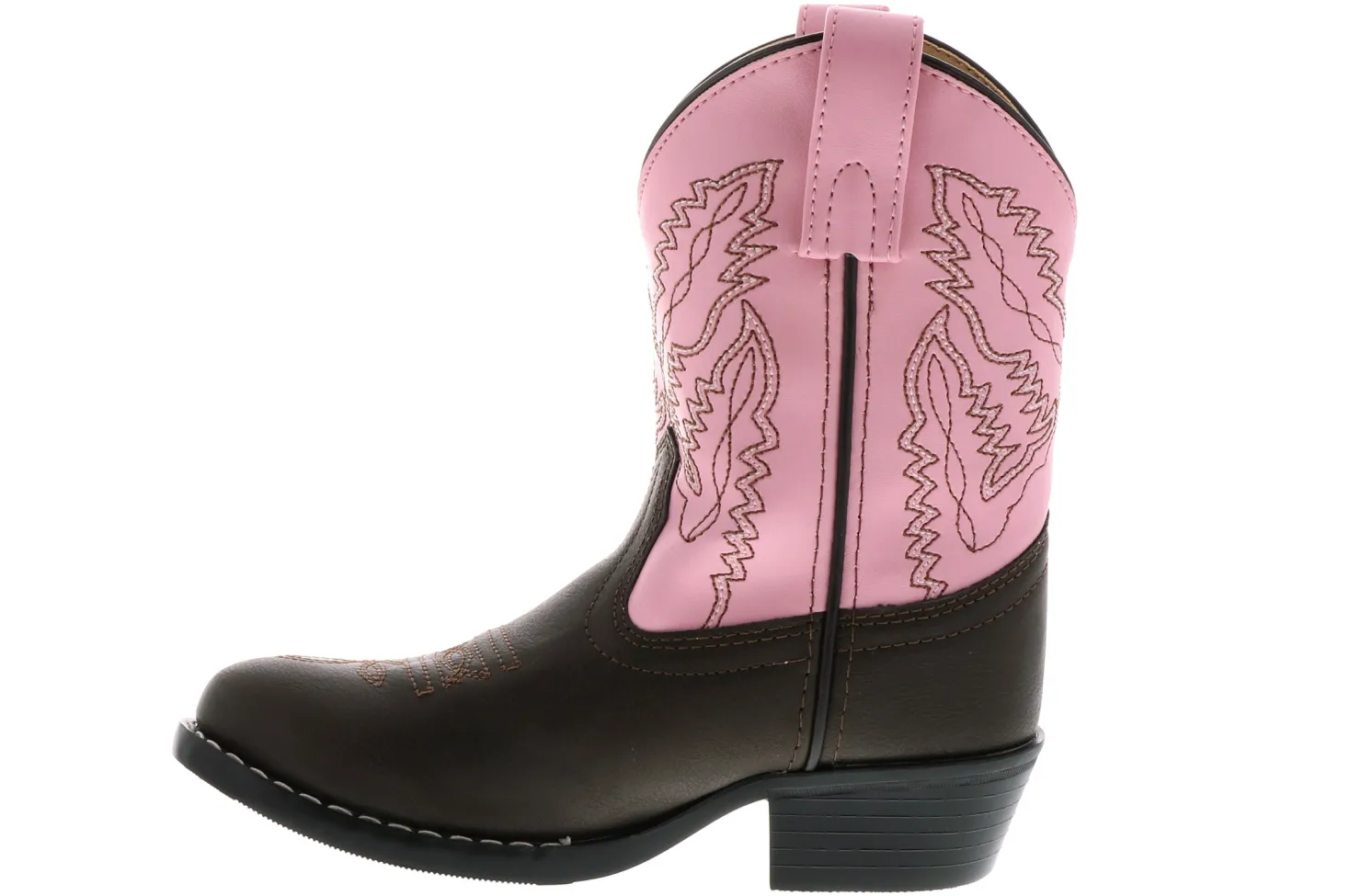 Boots|SMOKY MOUNTAIN Monterey Toddler Girls' (6-10) Western Boot Brown
