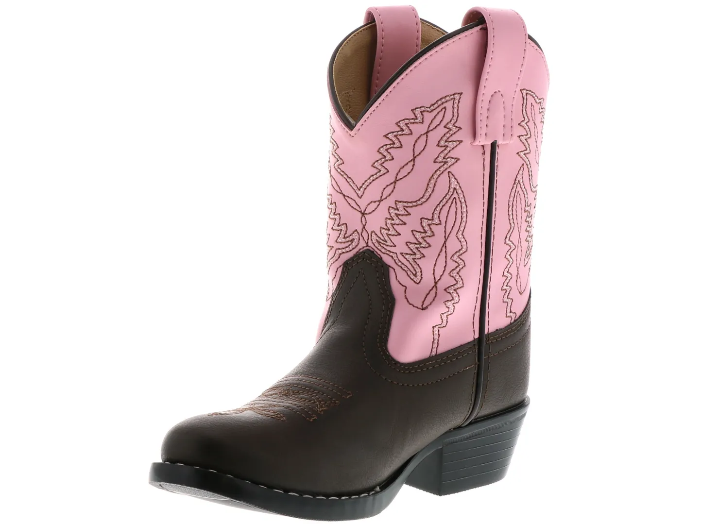 Boots|SMOKY MOUNTAIN Monterey Toddler Girls' (6-10) Western Boot Brown