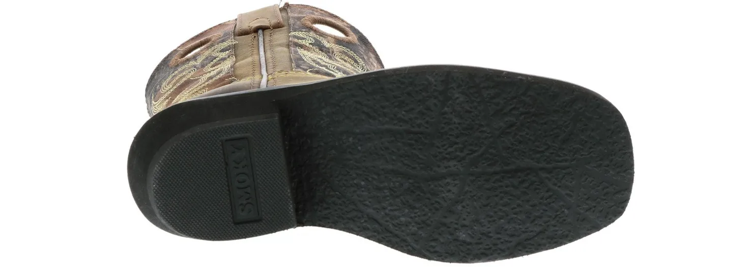 Boots|SMOKY MOUNTAIN Pawnee Junior Boys' (4-7) Western Boot Multicolor