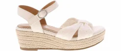 Sandals|BTW Soda Dorothy Eyelet Youth Girls' (11-3) Wedge Sandal White