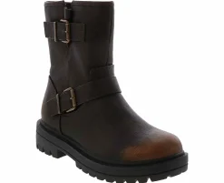 Wedge & Heeled Boots|SODA Scout Women’s Fashion Boot Brown