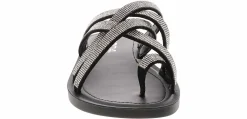 Flip Flops|Flat Sandals|SODA Setup Women's Fashion Sandal Black