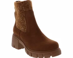 Short Boots & Booties|Wedge & Heeled Boots|SODA Zordy Women’s Fashion Boot Brown