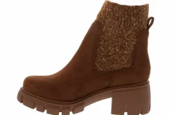 Short Boots & Booties|Wedge & Heeled Boots|SODA Zordy Women’s Fashion Boot Brown