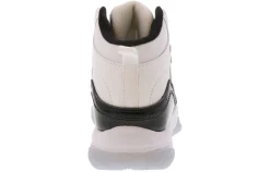 Athletics & Sneakers|SPALDING Sideline Youth Boys' (11-3) Wide-Width Mid Top Basketball Sneaker White
