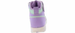 Athletic & Sneakers|Casual|SPALDING Vertex Lavender Youth Girls’ (11-6) Mid-Top Sneaker Purple