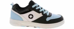 Athletics & Sneakers|SPALDING Vertex Low Youth Kids’ (11-3) Court Sneaker Black