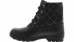 Boots|SPERRY Port Rainbow Youth Girls’ (13-5) Weather Boot Black