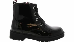 Boots|SPROX Eden 2 Patent Youth Girls' (11-4) Combat Boot Black