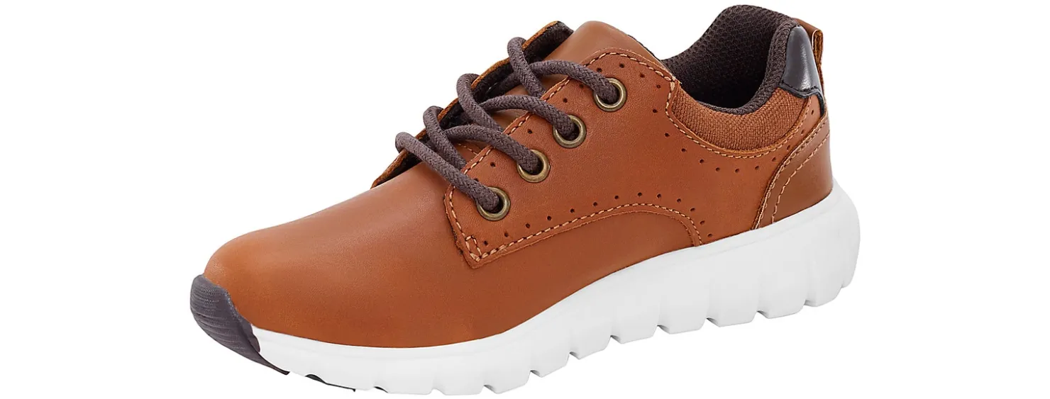 Casual|STRIDE RITE Cru Youth Boys' (10-5) Shoe Brown