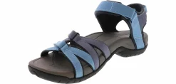 Flat Sandals|Outdoor Sandals|TEVA Tirra Multi Women's Outdoor Water Sandal Blue