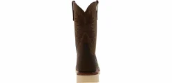 Safety Toe Boots|Slip Resistant|THOROGOOD American Heritage 11-inch Men’s Steel Toe Work Boot Brown