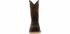 Safety Toe Boots|Slip Resistant|THOROGOOD American Heritage 11-inch Men’s Steel Toe Work Boot Brown