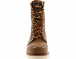 Safety Toe Boots|THOROGOOD American Heritage Men's Wide-Width Steel Toe Work Boot Brown