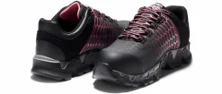 Safety Toe Athletics|Slip Resistant|TIMBERLAND PRO Powertrain Women's Alloy Toe Work Shoe Black