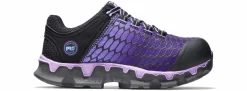 Safety Toe Athletics|Slip Resistant|TIMBERLAND PRO Powertrain Women's Alloy Toe Work Shoe Purple