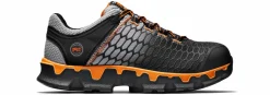 Safety Toe Boots|Slip Resistant|TIMBERLAND PRO Powertrain Men's Alloy Toe Work Shoe Black