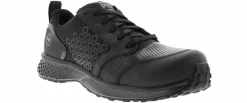 Safety Toe Athletics|Slip Resistant|TIMBERLAND PRO Reaxion Men’s Composite Toe Work Shoe Black
