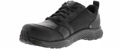Safety Toe Athletics|Slip Resistant|TIMBERLAND PRO Reaxion Men’s Composite Toe Work Shoe Black