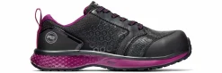 Safety Toe Athletics|Slip Resistant|TIMBERLAND PRO Reaxion Women's Composite Toe Work Shoe Black