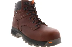 Safety Toe Boots|Slip Resistant|TIMBERLAND PRO Titan EV 6-Inch Men’s Composite Toe Work Boot Brown