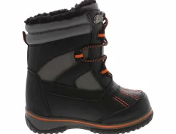 Boots|TOTES Elfin Toddler Boys’ (5-10) Weather Boot Black