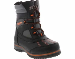 Boots|TOTES Elfin Youth Boys’ (11-7) Weather Boot Black