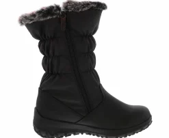 Winter Boots|Tall Boots|TOTES Henrique Women’s Weather Boot Black
