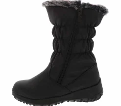 Winter Boots|Tall Boots|TOTES Henrique Women’s Weather Boot Black
