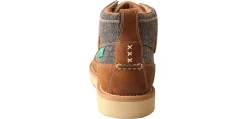 Short Boots|Western Boots|TWISTED X 4 In Wedge Sole Men's Boot Brown