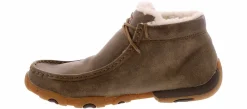 Comfort Shoes|TWISTED X Chukka Fleece Women’s Driving Moc Brown