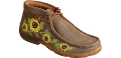 Comfort Shoes|Slip-On|TWISTED X Chukka Women's Driving Moc Brown