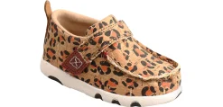 Casual|TWISTED X Leopard Infant Kids' (2-8) Driving Moc Beige