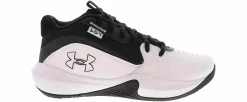 Athletics & Sneakers|UNDER ARMOUR Under Amour Lockdown 7 Junior Boys' (4-7) Basketball Shoe White