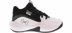 Athletics & Sneakers|UNDER ARMOUR Under Amour Lockdown 7 Youth Boys' (11-3) Basketball Shoe White