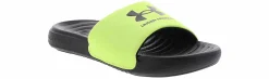 Athletics & Sneakers|Sandals|UNDER ARMOUR Ansa Fixed Youth Boys’ (11-6) Athletic Slide Sandal Yellow