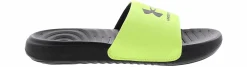 Athletics & Sneakers|Sandals|UNDER ARMOUR Ansa Fixed Youth Boys’ (11-6) Athletic Slide Sandal Yellow