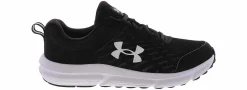 Running Shoes|Walking Shoes|UNDER ARMOUR Charged Assert 10 4E Men’s Extra Wide Running Shoe Black