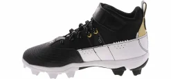 Athletics & Sneakers|UNDER ARMOUR Harper 7 Jr. Boys’ (11-6) Mid Top Baseball Cleat Black