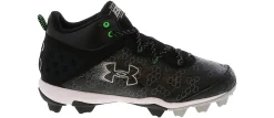 Cleats|UNDER ARMOUR Harper 8 Mid RM Men’s Baseball Cleat Black