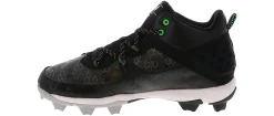 Cleats|UNDER ARMOUR Harper 8 Mid RM Men’s Baseball Cleat Black