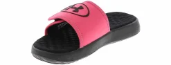 Athletic & Sneakers|Sandals|UNDER ARMOUR Ignite Pro 8 Youth Girls' (11-3) Slide Sandal Black